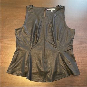 Jennifer Lopez Sleeveless Peplum Top